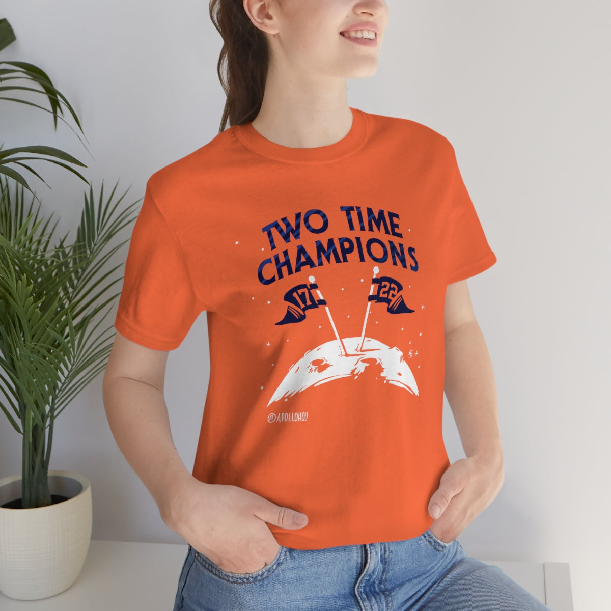 Two Time Champions Unisex Jersey Tee