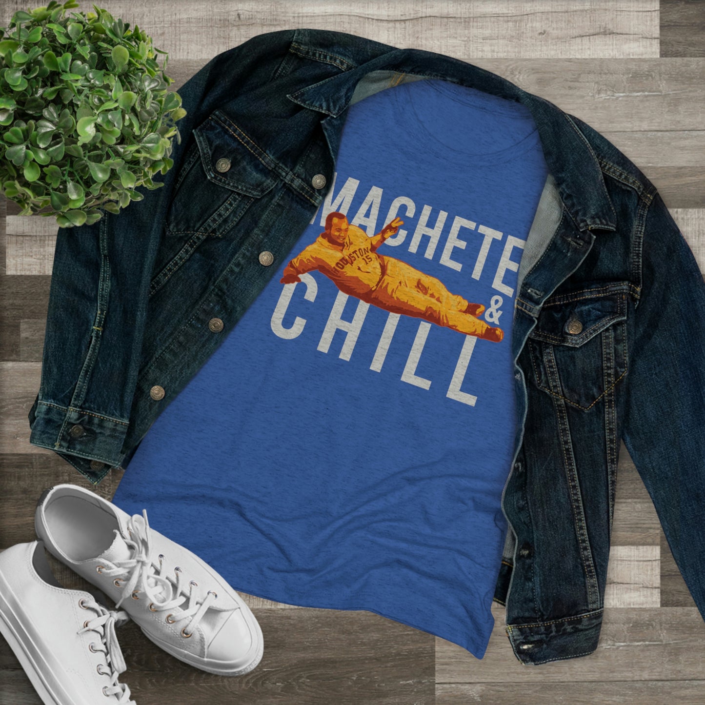 Machete & Chill Women's Triblend Tee