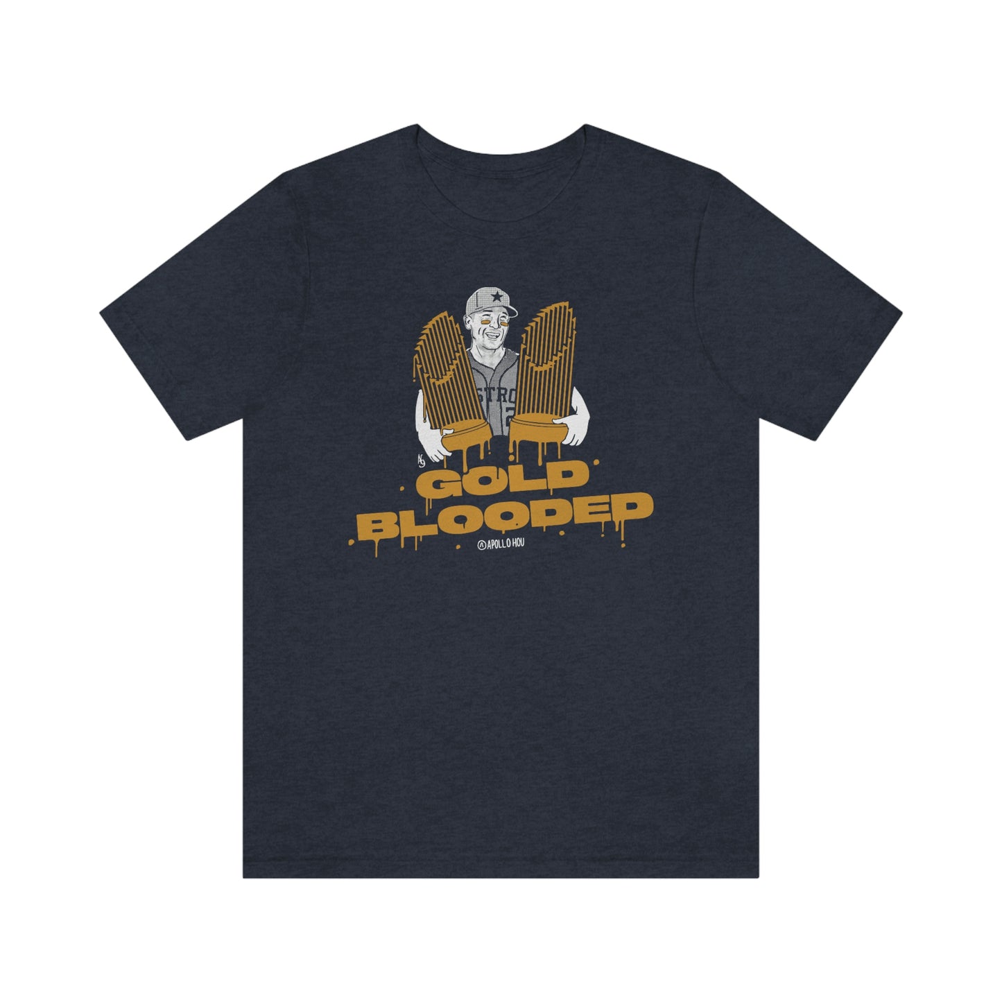GOLD BLOODED Unisex Jersey Tee