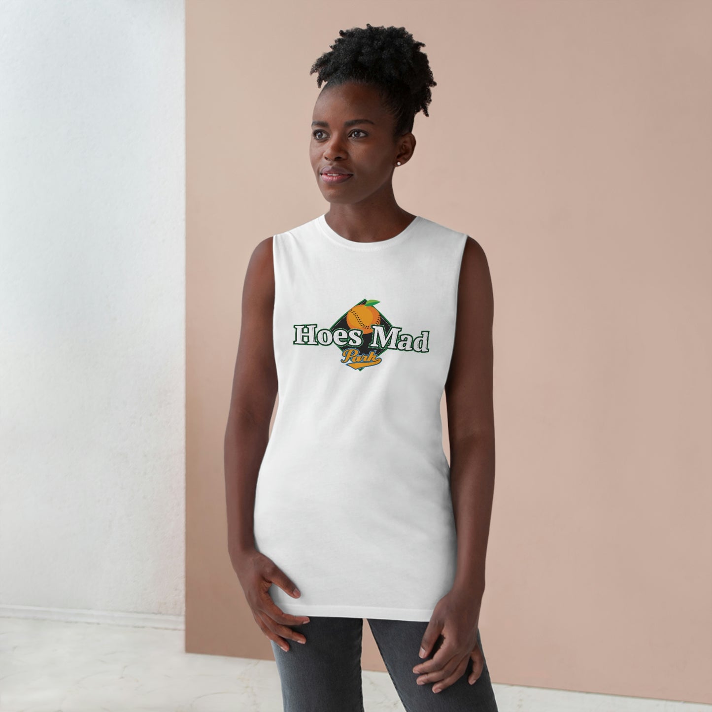 Hoes Mad Park Raw Edge Tank