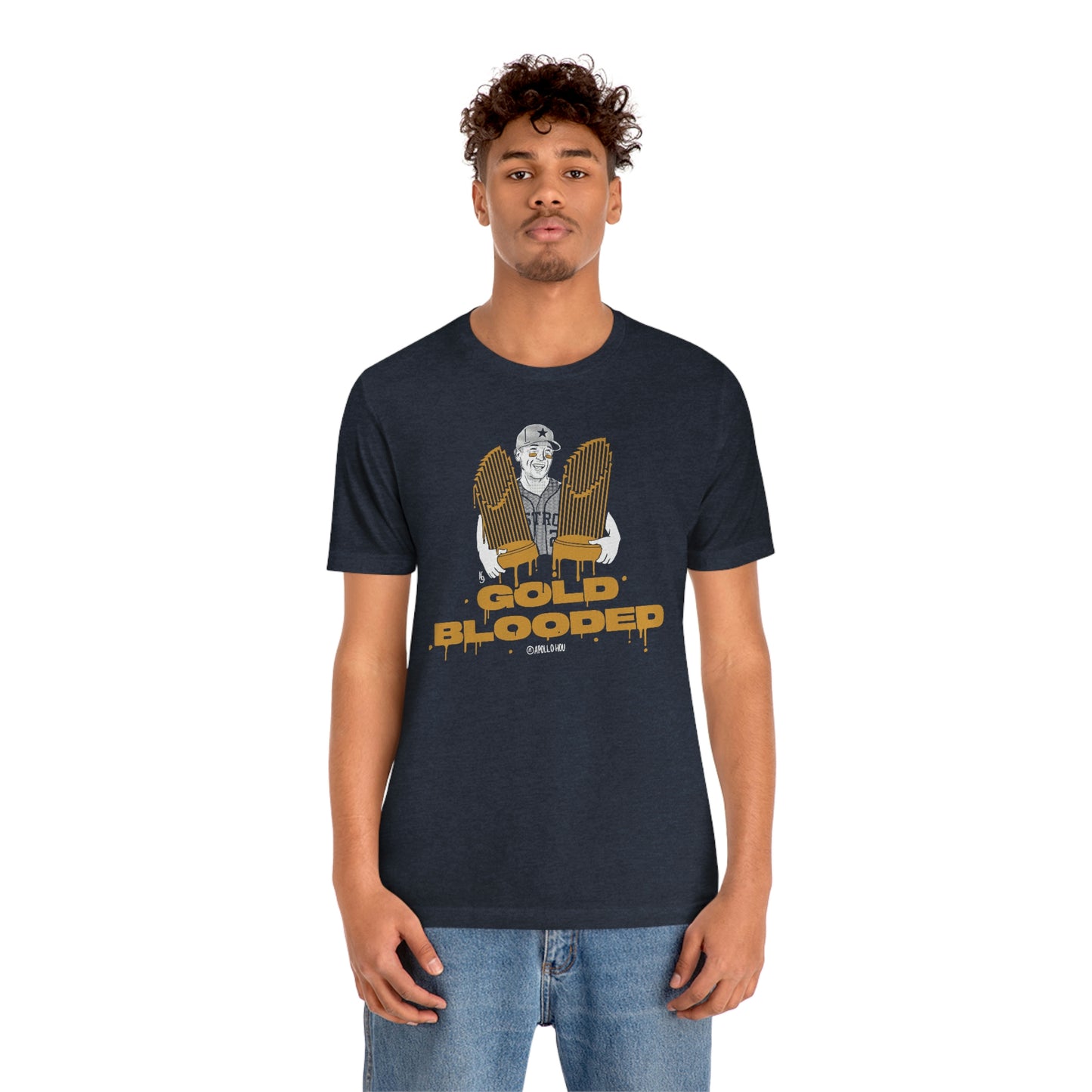 GOLD BLOODED Unisex Jersey Tee