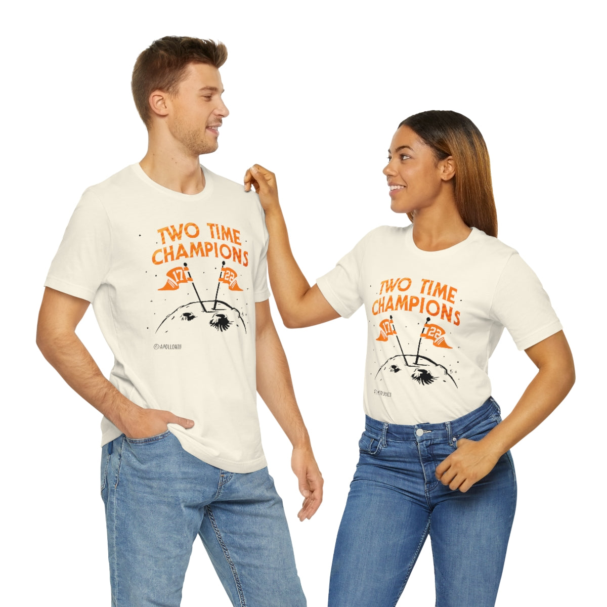 Two Time Champions Unisex Jersey Tee