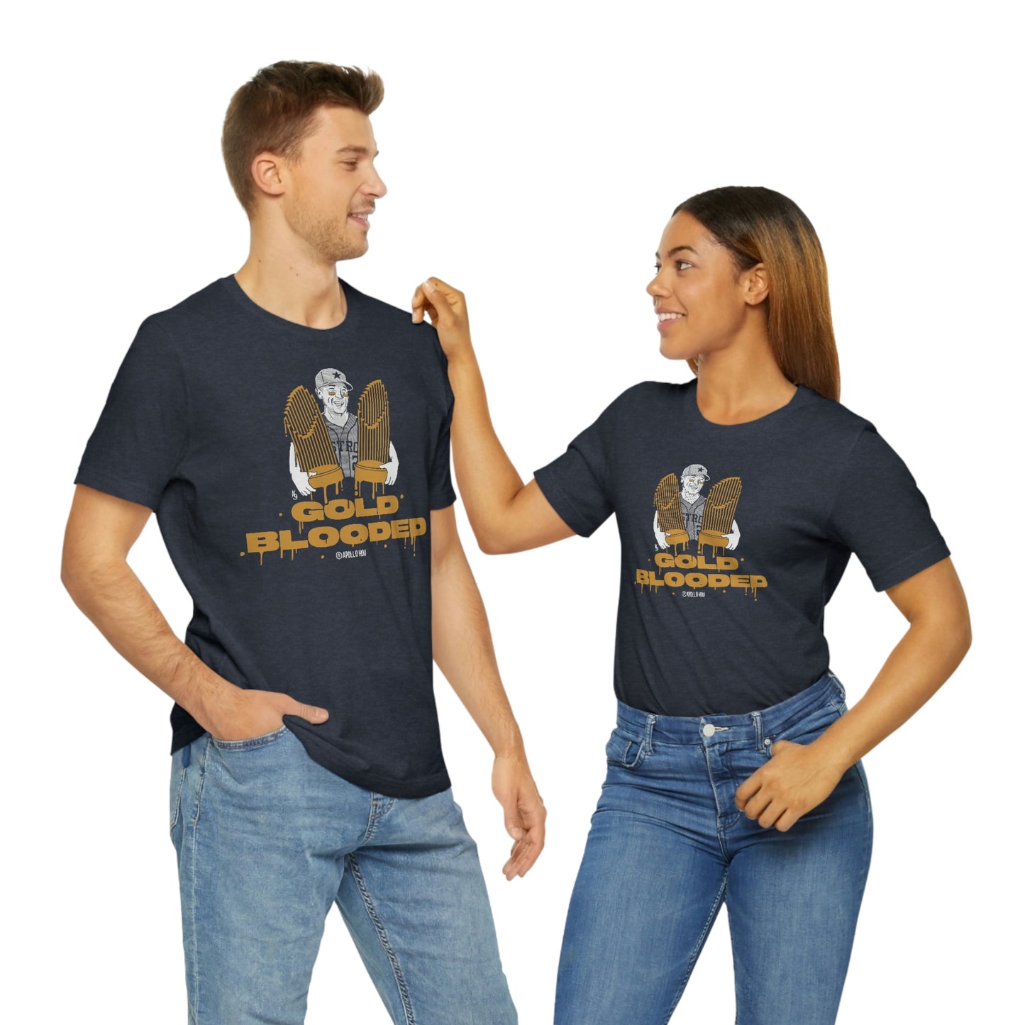GOLD BLOODED Unisex Jersey Tee
