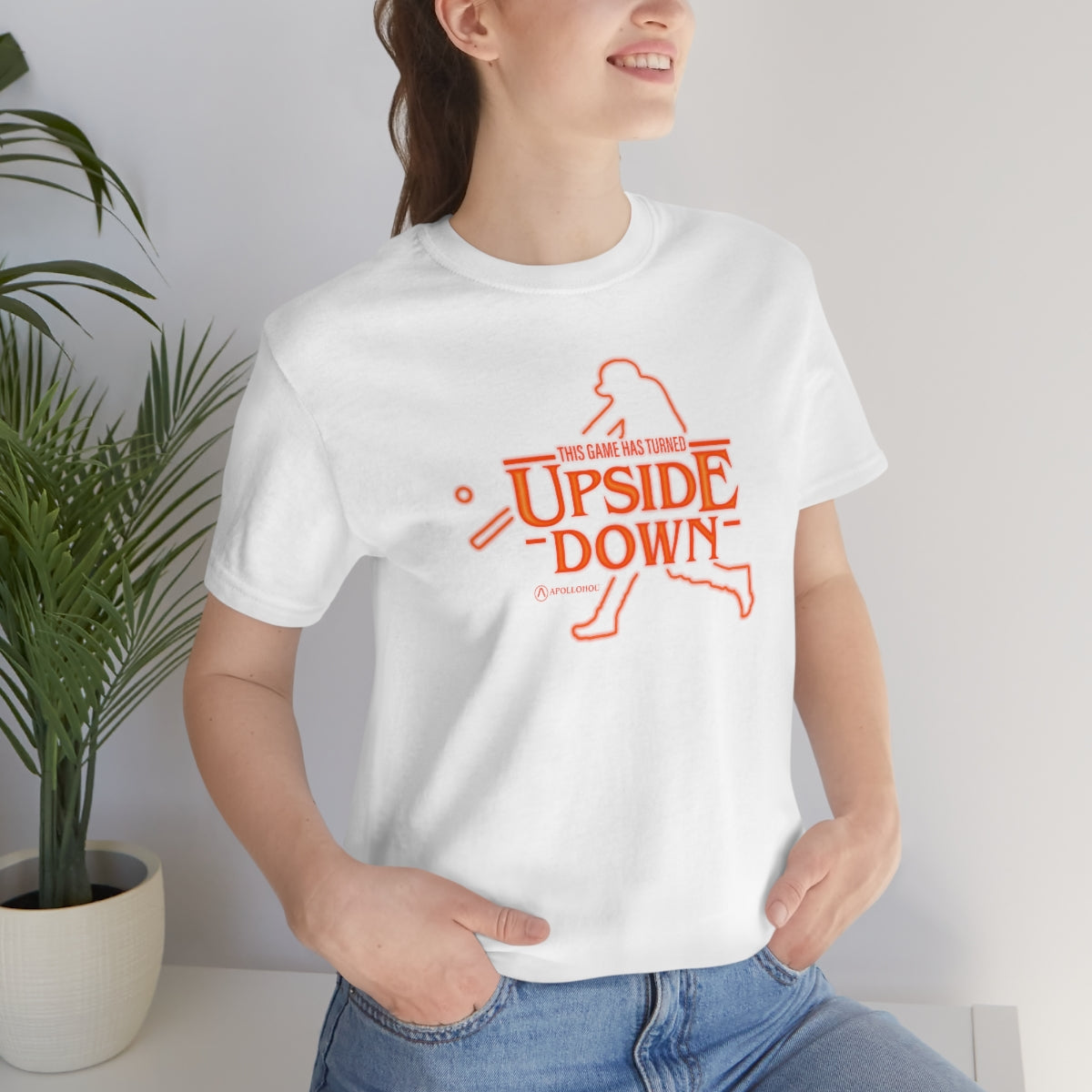 Upside Down Unisex Jersey Tee