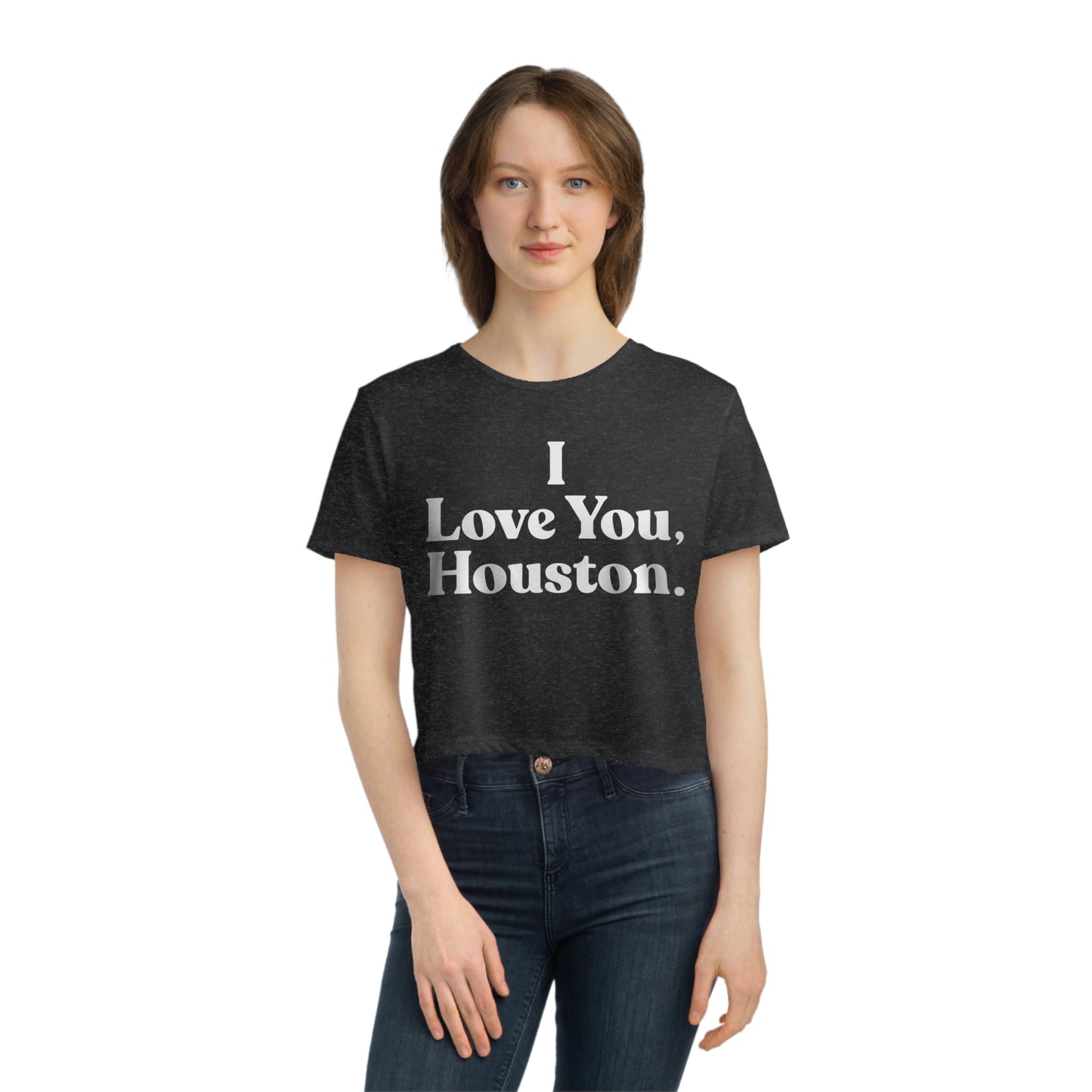 I Love You, Houston Cropped Tee