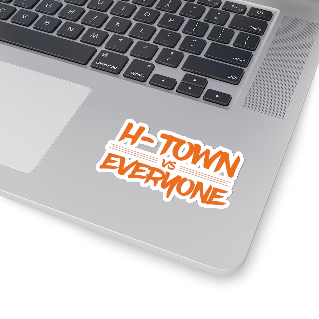 H-Town vs Everyone Kiss-Cut Sticker