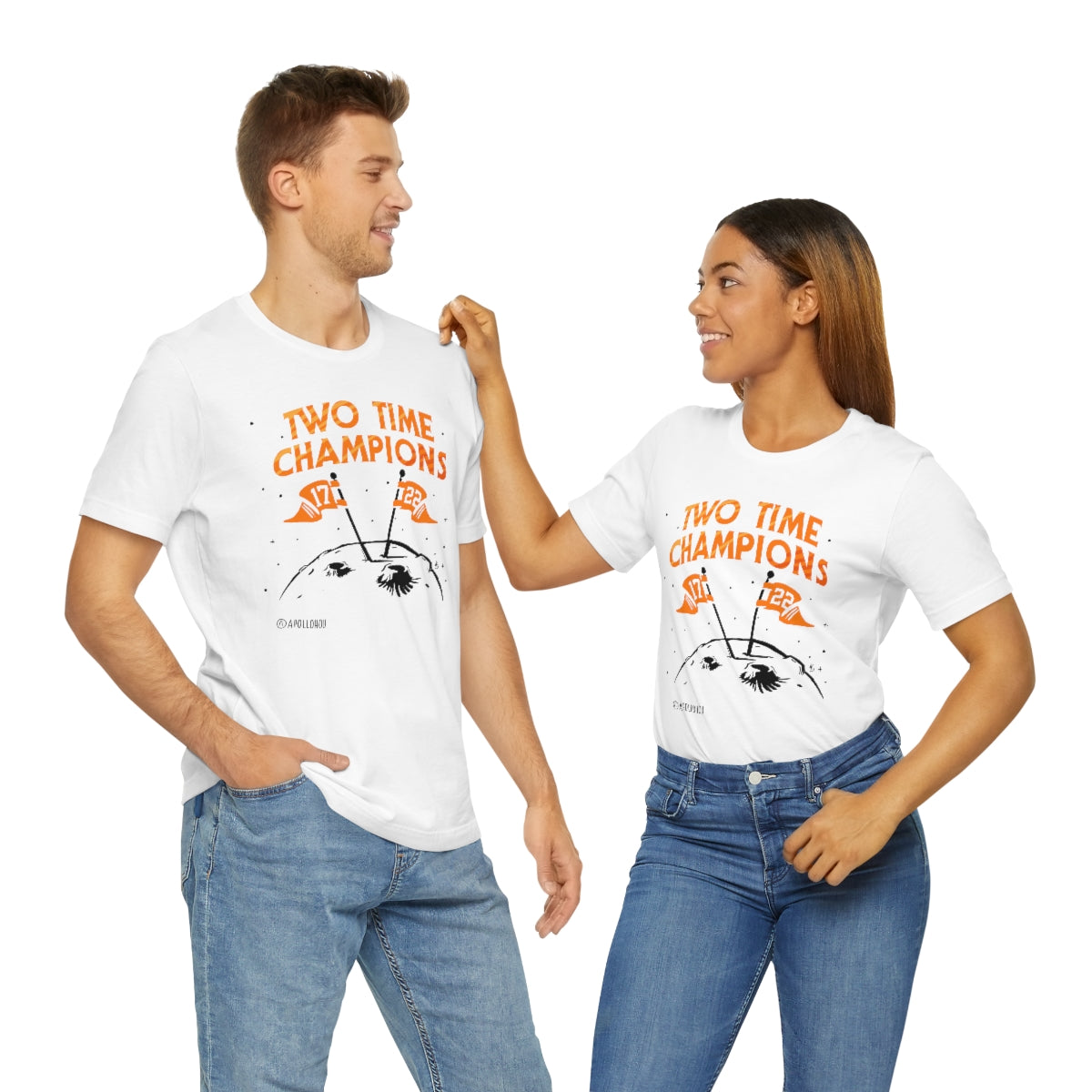 Two Time Champions Unisex Jersey Tee