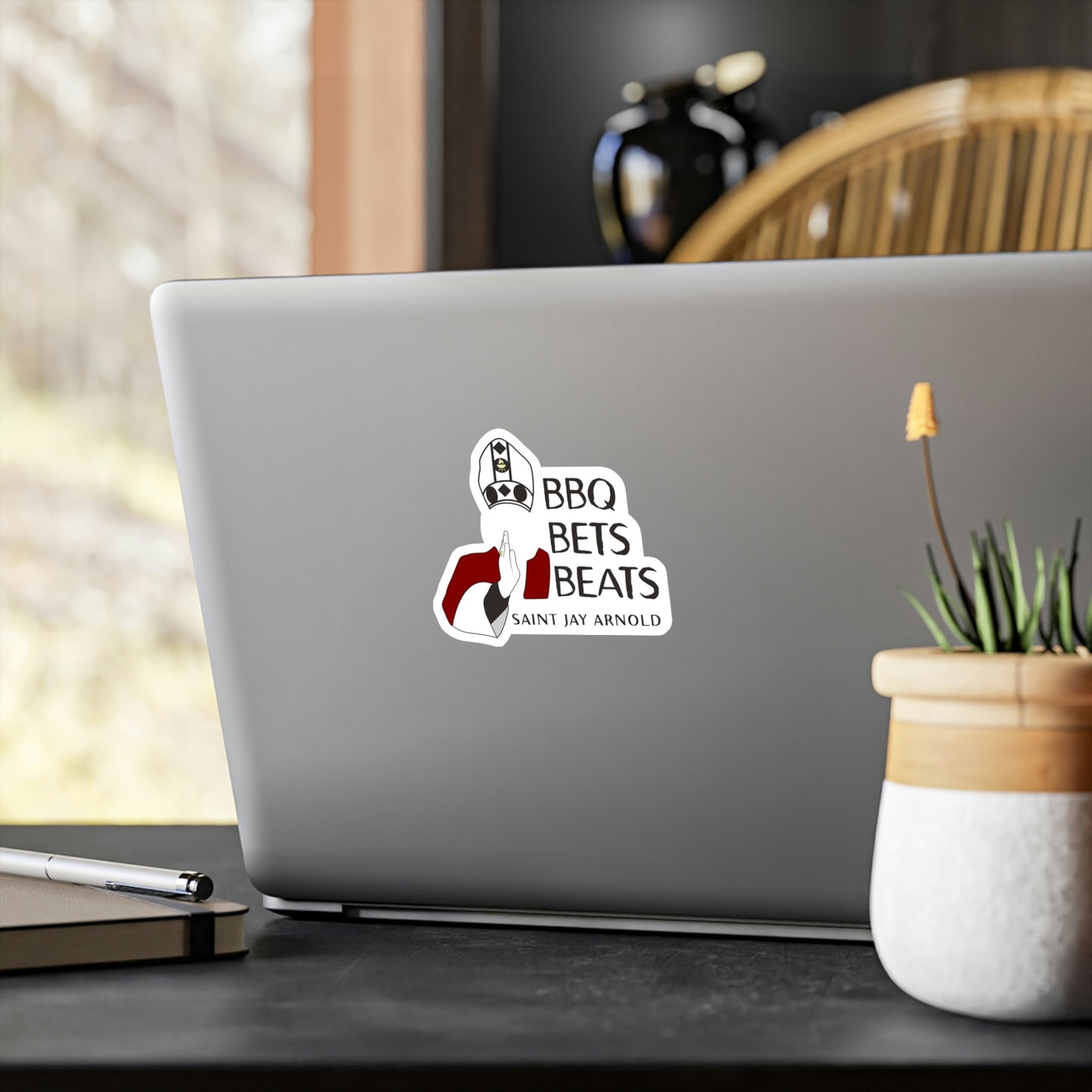 Saint Jay Arnold Die-Cut Stickers