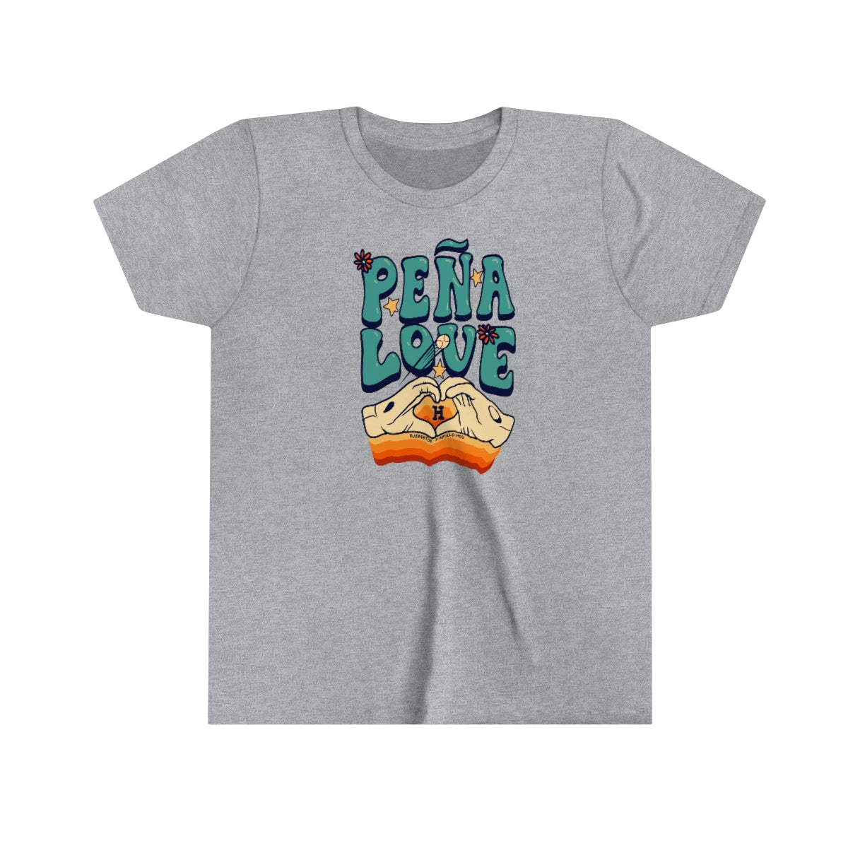 Peña Love Short Sleeve Kids Tee