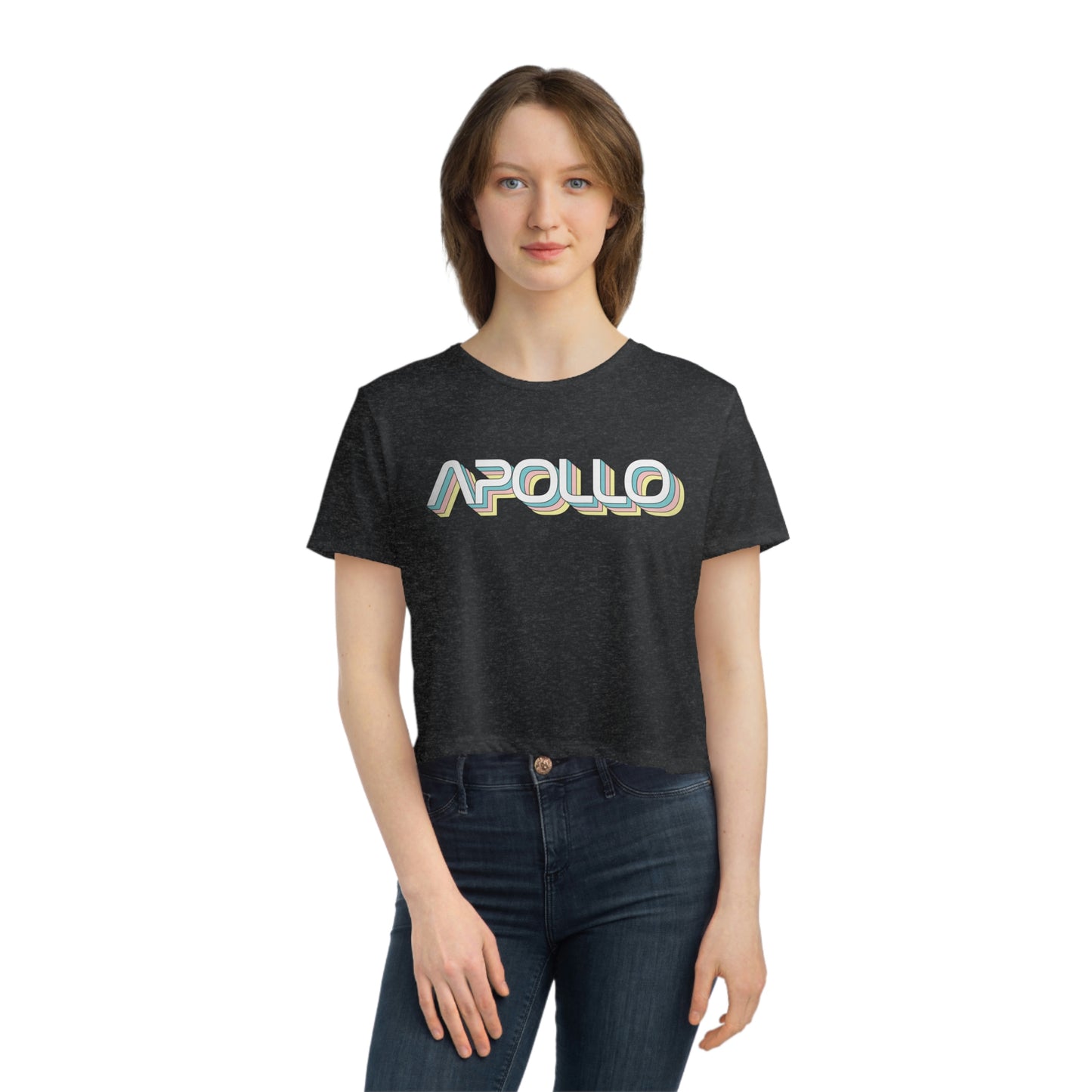 Apollo Pastel Cropped Tee