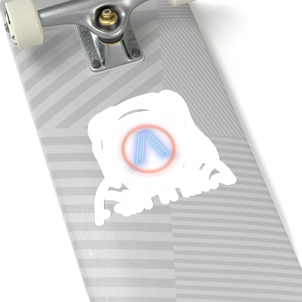 Apollo Spaceman Kiss-Cut Sticker