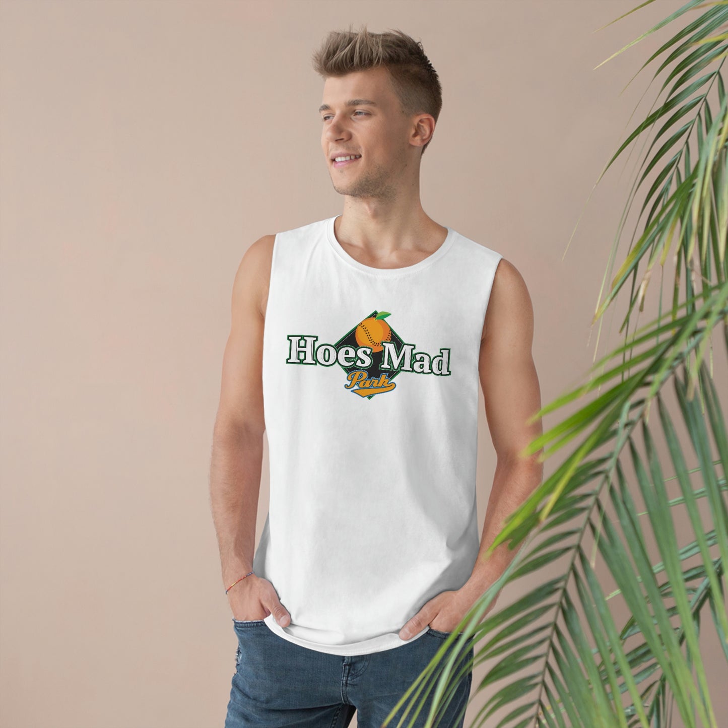 Hoes Mad Park Raw Edge Tank