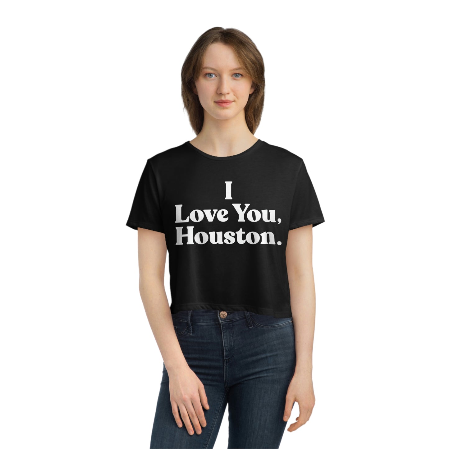 I Love You, Houston Cropped Tee