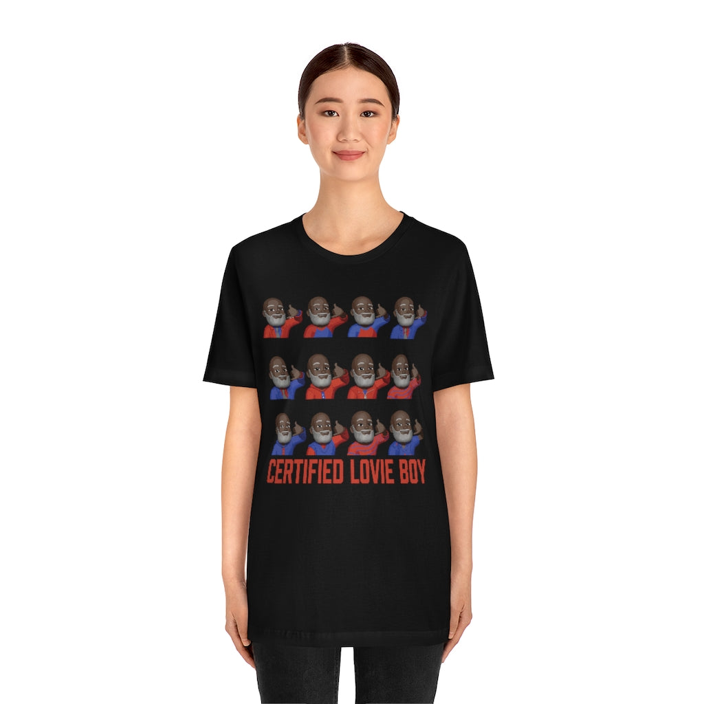 Certified Lovie Boy Unisex Jersey Short Sleeve Tee