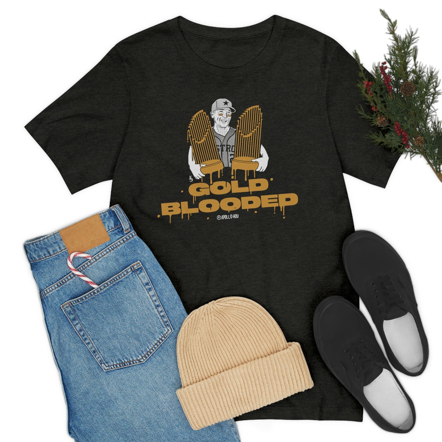 GOLD BLOODED Unisex Jersey Tee