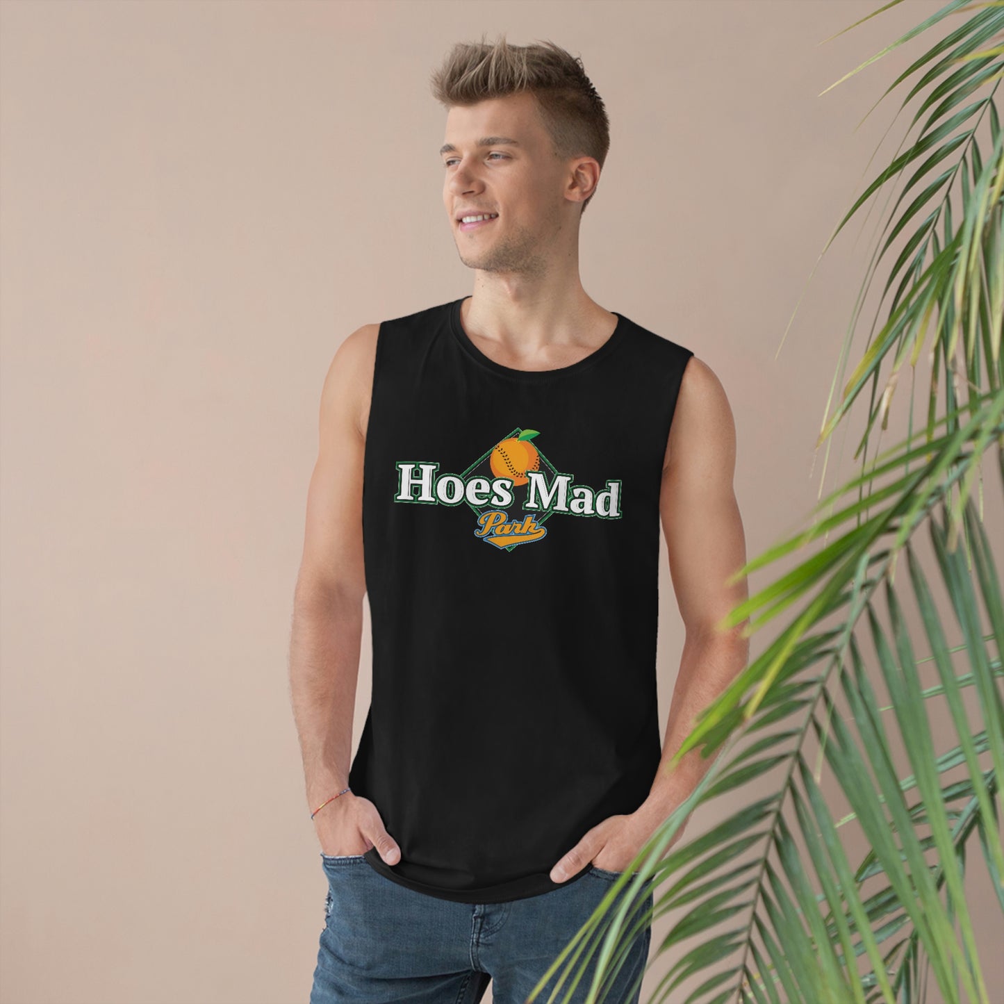 Hoes Mad Park Raw Edge Tank