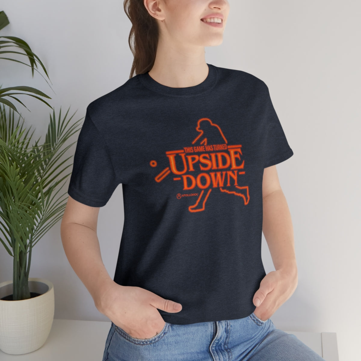 Upside Down Unisex Jersey Tee