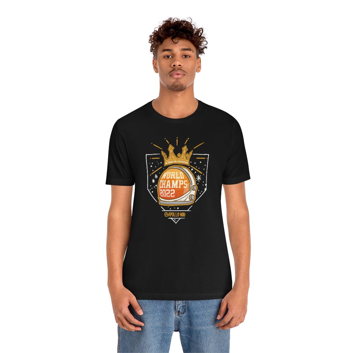 World Champs 2022 Spaceman Helmet Unisex Jersey Tee