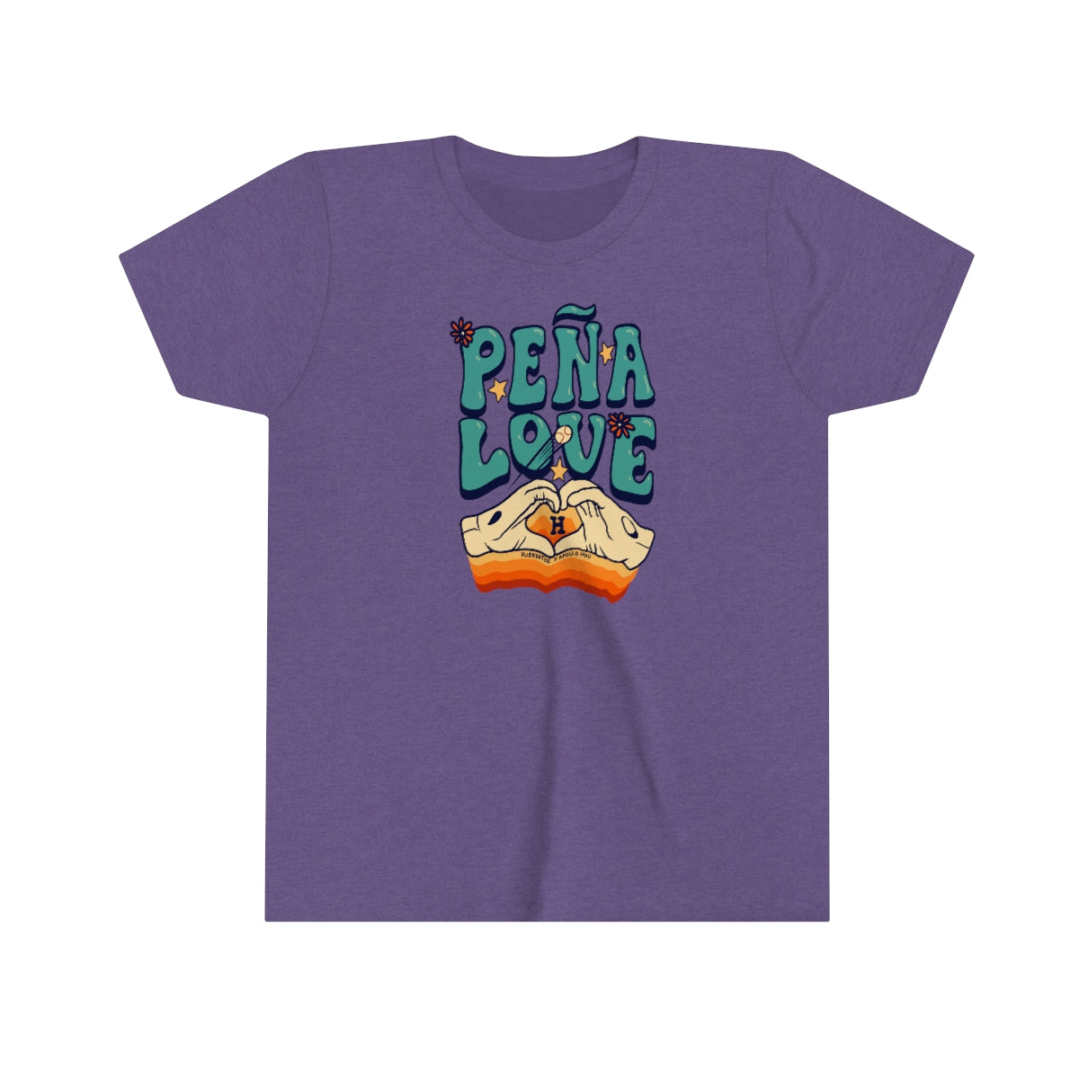 Peña Love Short Sleeve Kids Tee