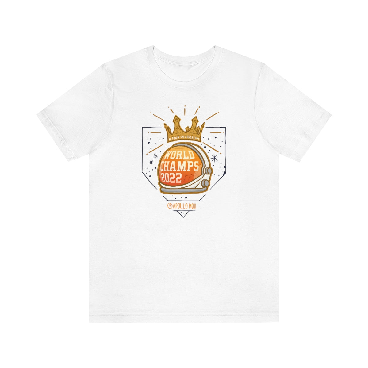 World Champs 2022 Spaceman Helmet Unisex Jersey Tee