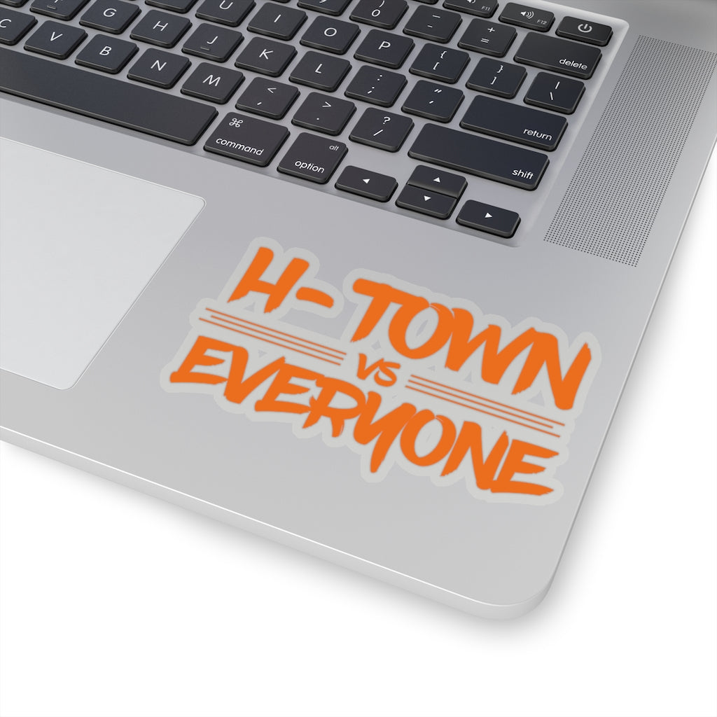 H-Town vs Everyone Kiss-Cut Sticker