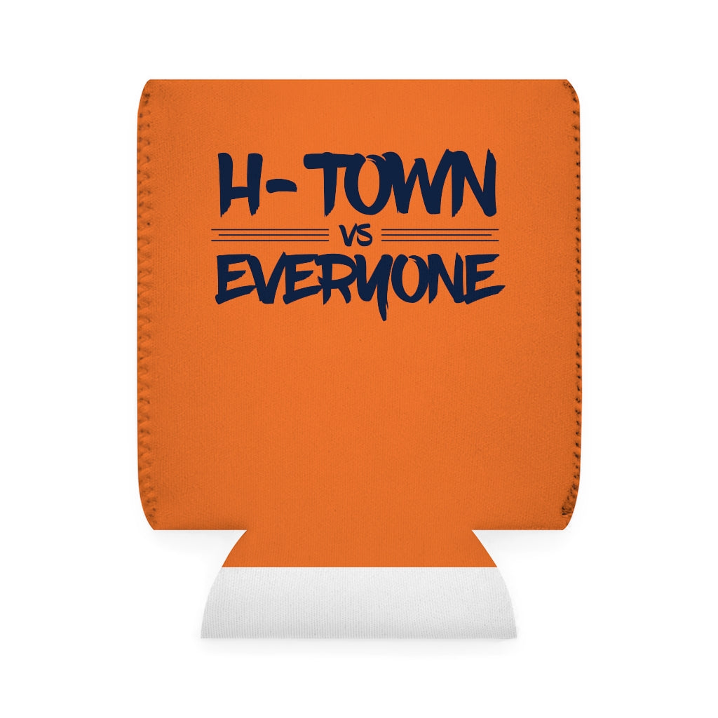H-Town vs Everyone Orange/Navy Koozie