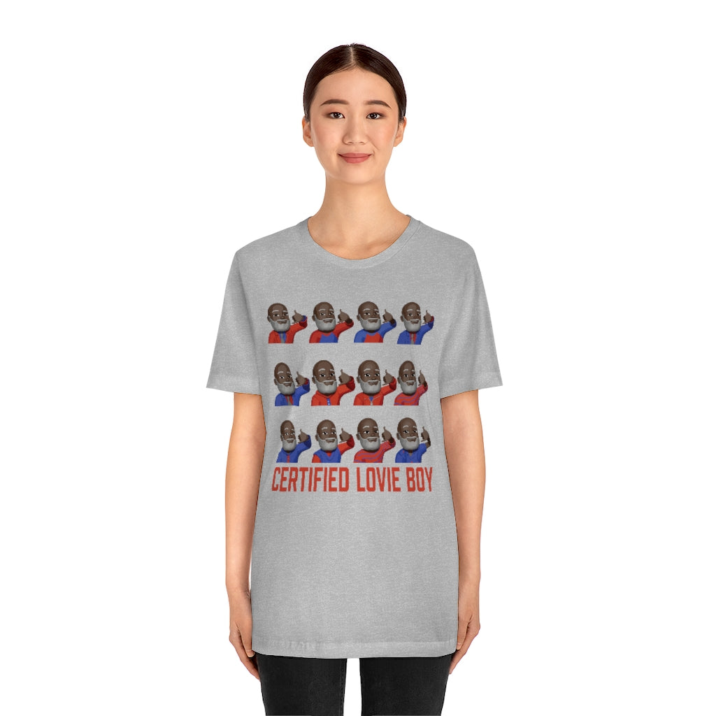 Certified Lovie Boy Unisex Jersey Short Sleeve Tee