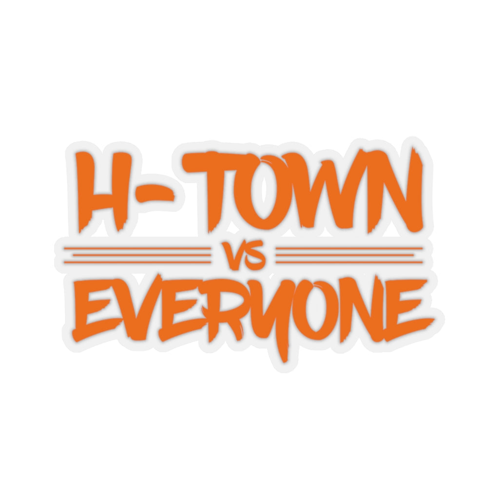 H-Town vs Everyone Kiss-Cut Sticker