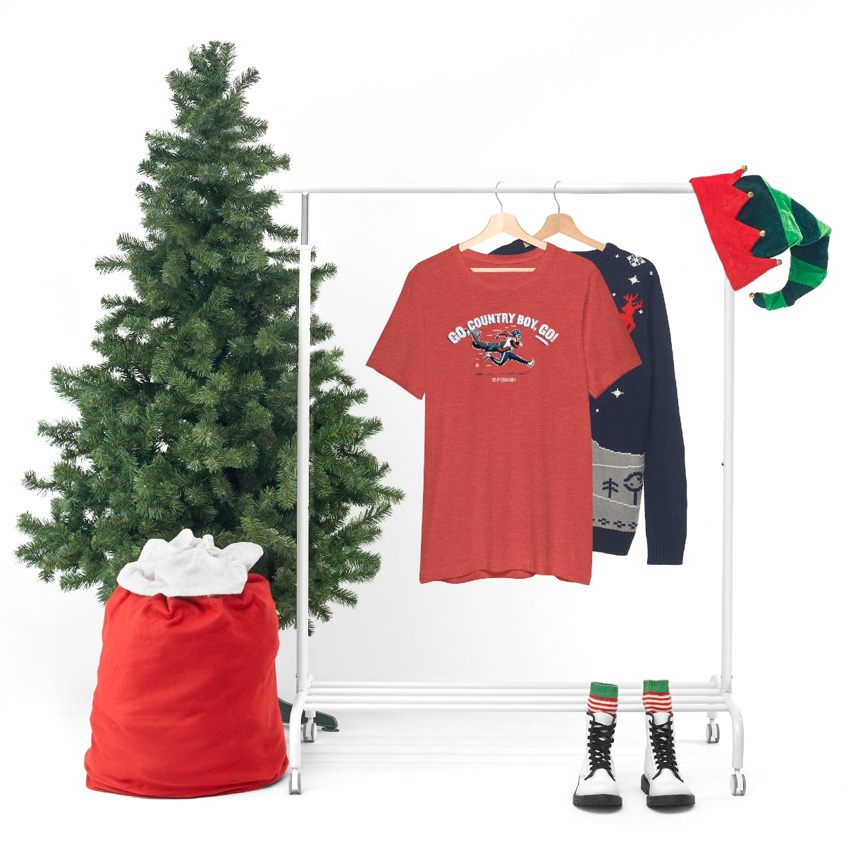 Go, Country Boy, Go! Unisex Jersey Tee