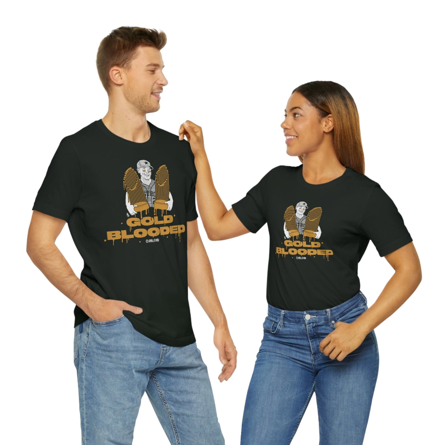 GOLD BLOODED Unisex Jersey Tee