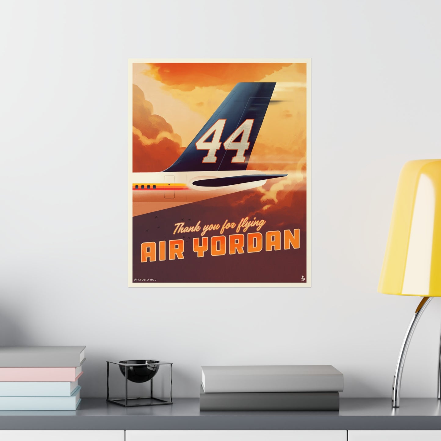"Air Yordan" - Premium Matte Vertical Print