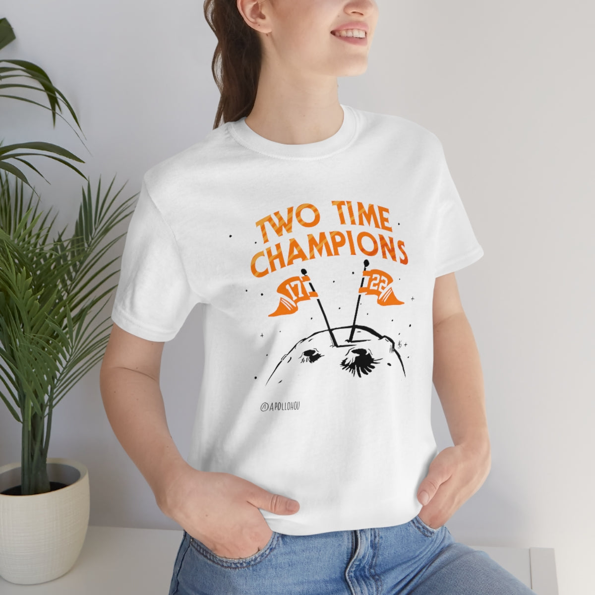 Two Time Champions Unisex Jersey Tee