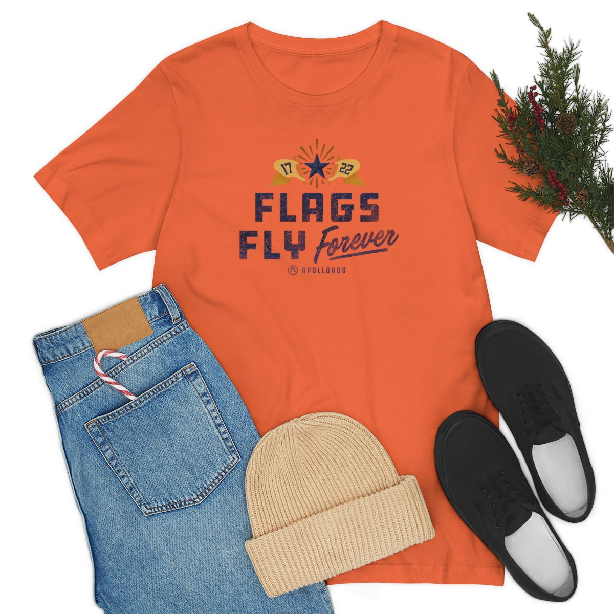 Flags Fly Forever 2022 Unisex Jersey Tee