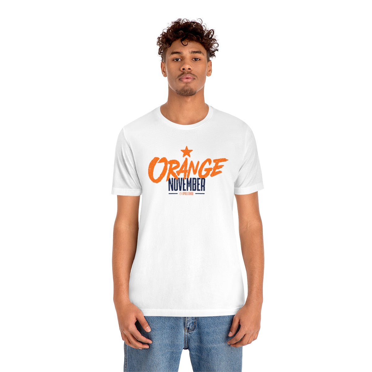 Orange November Unisex Jersey Tee