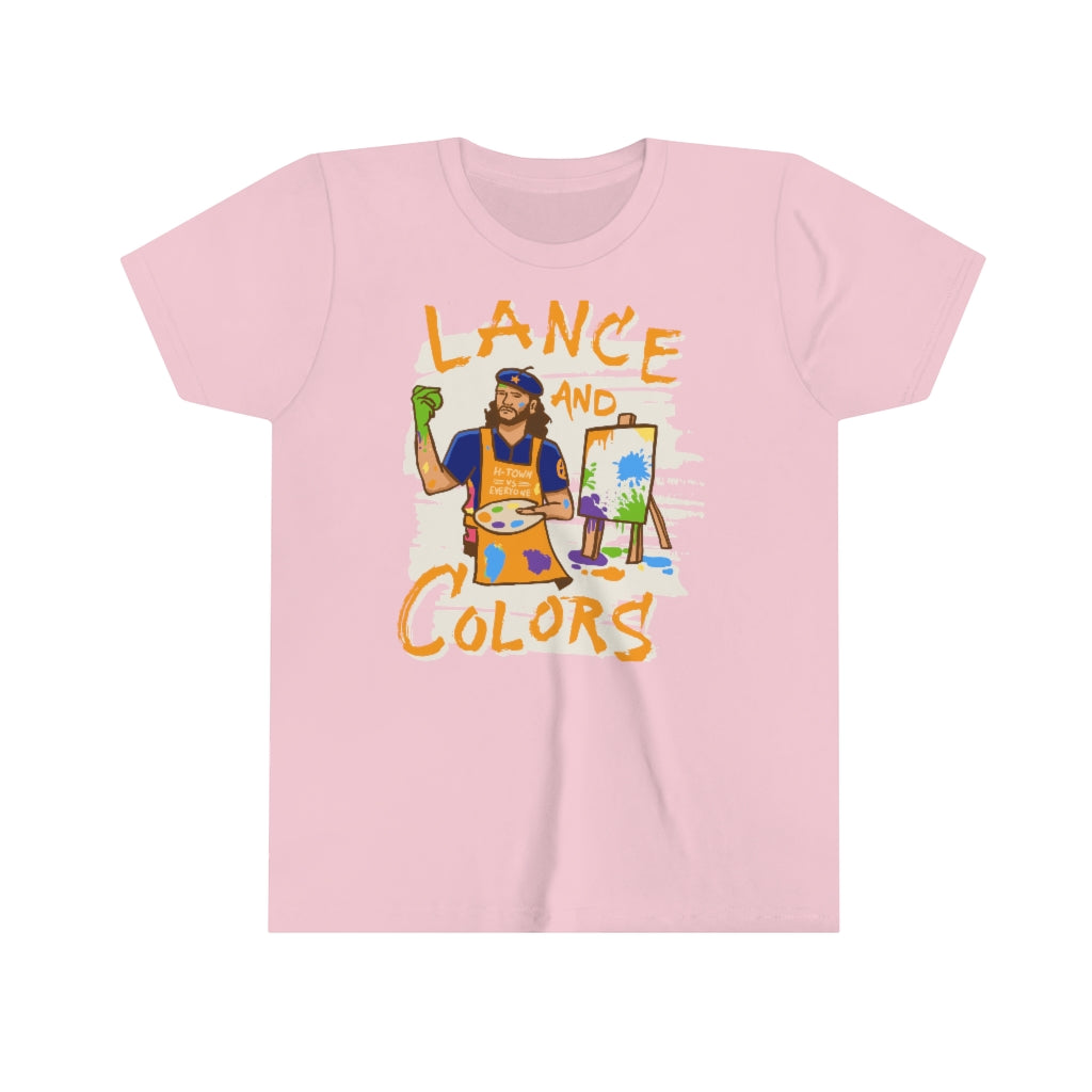 Lance And Colors Short Sleeve Kids Tee