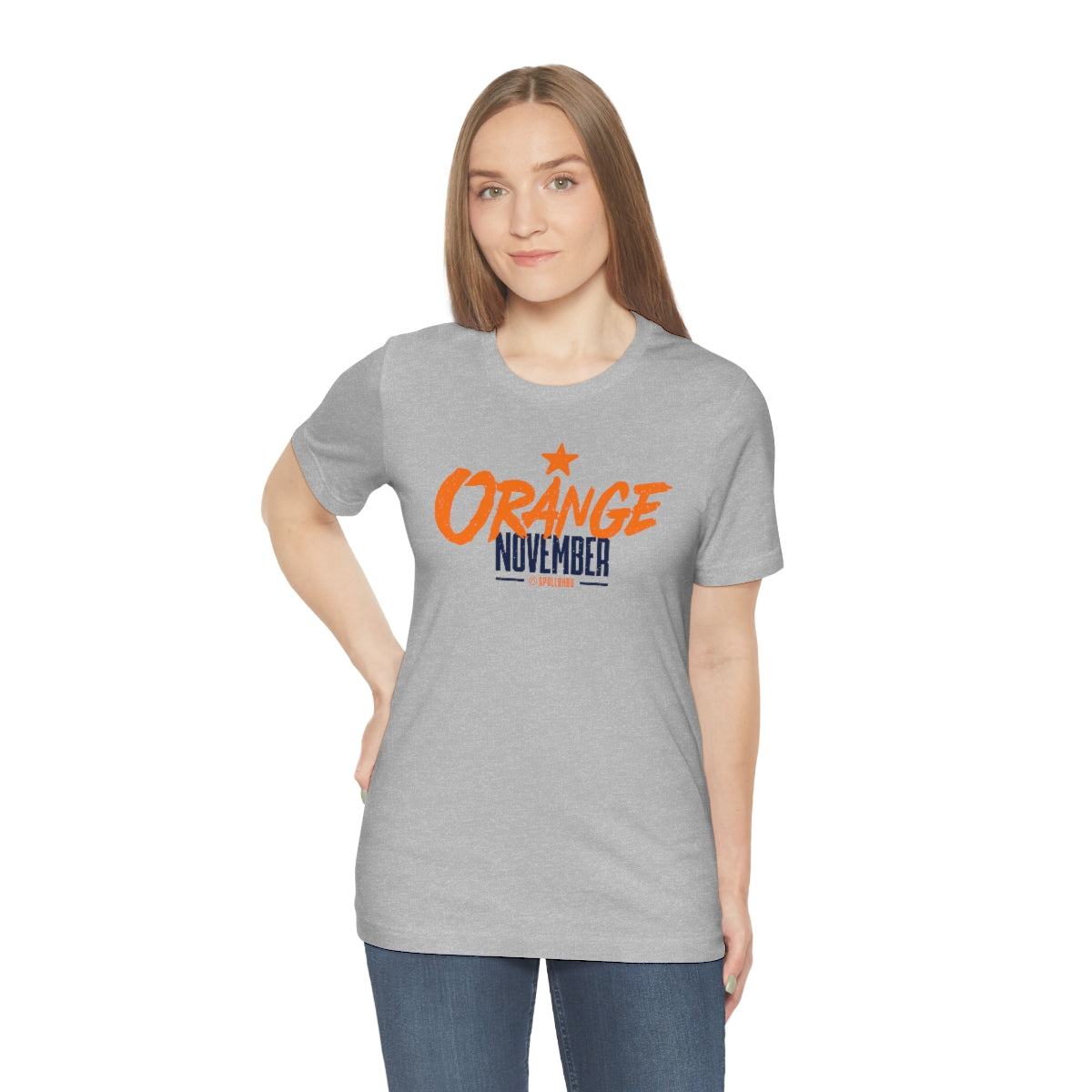 Orange November Unisex Jersey Tee