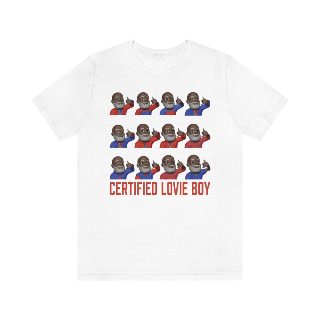 Certified Lovie Boy Unisex Jersey Short Sleeve Tee