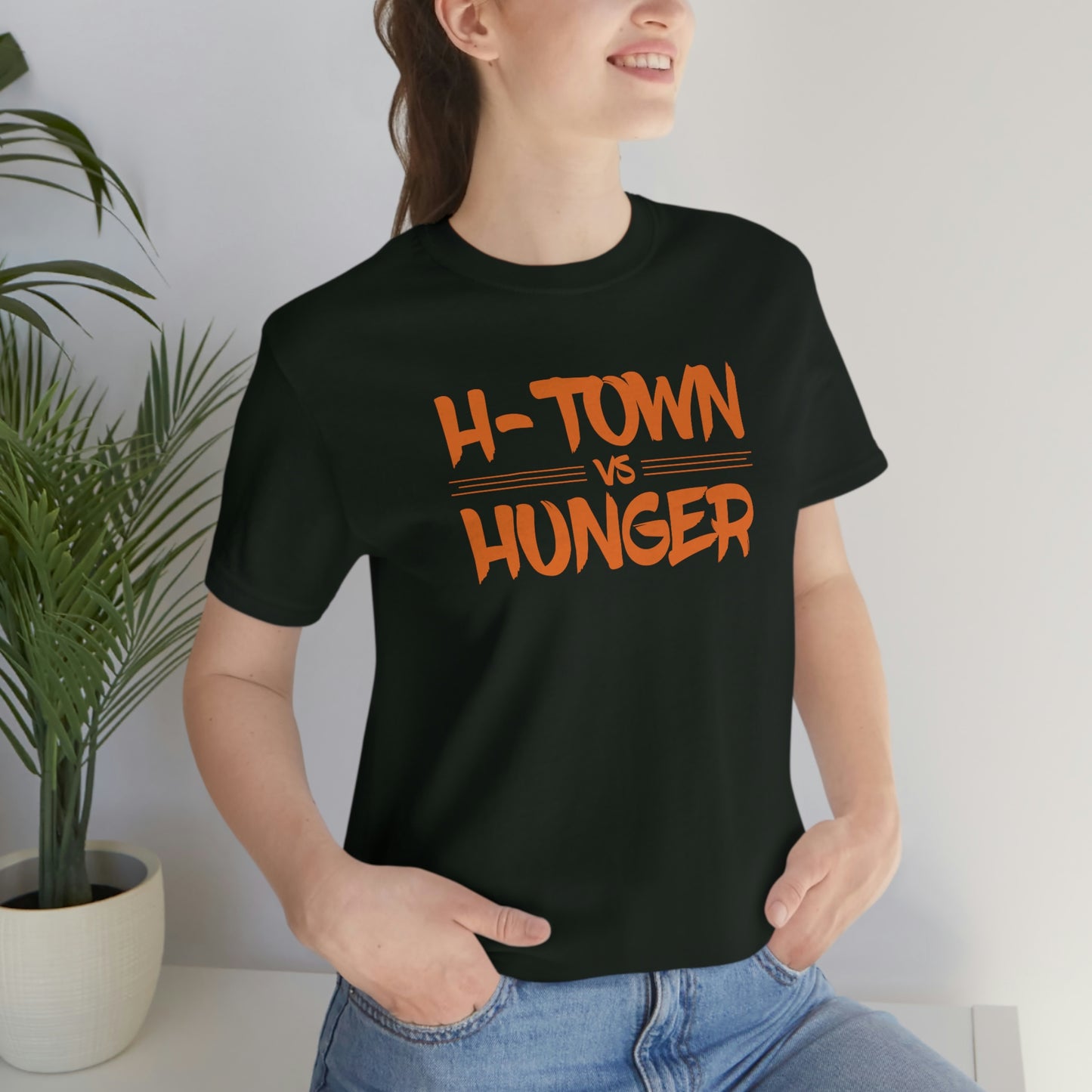 H-Town vs Hunger Unisex Jersey Tee
