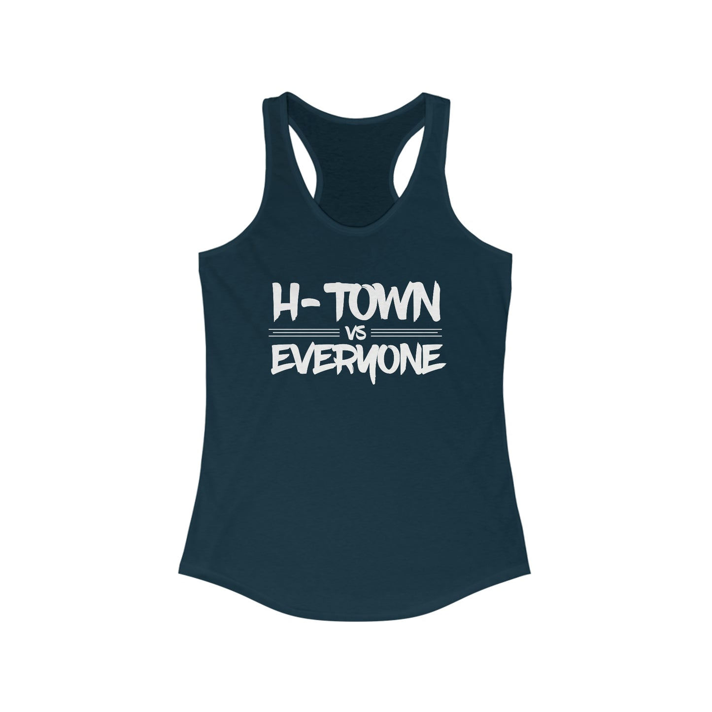 H-Town vs Everyone Women's Racerback Tank