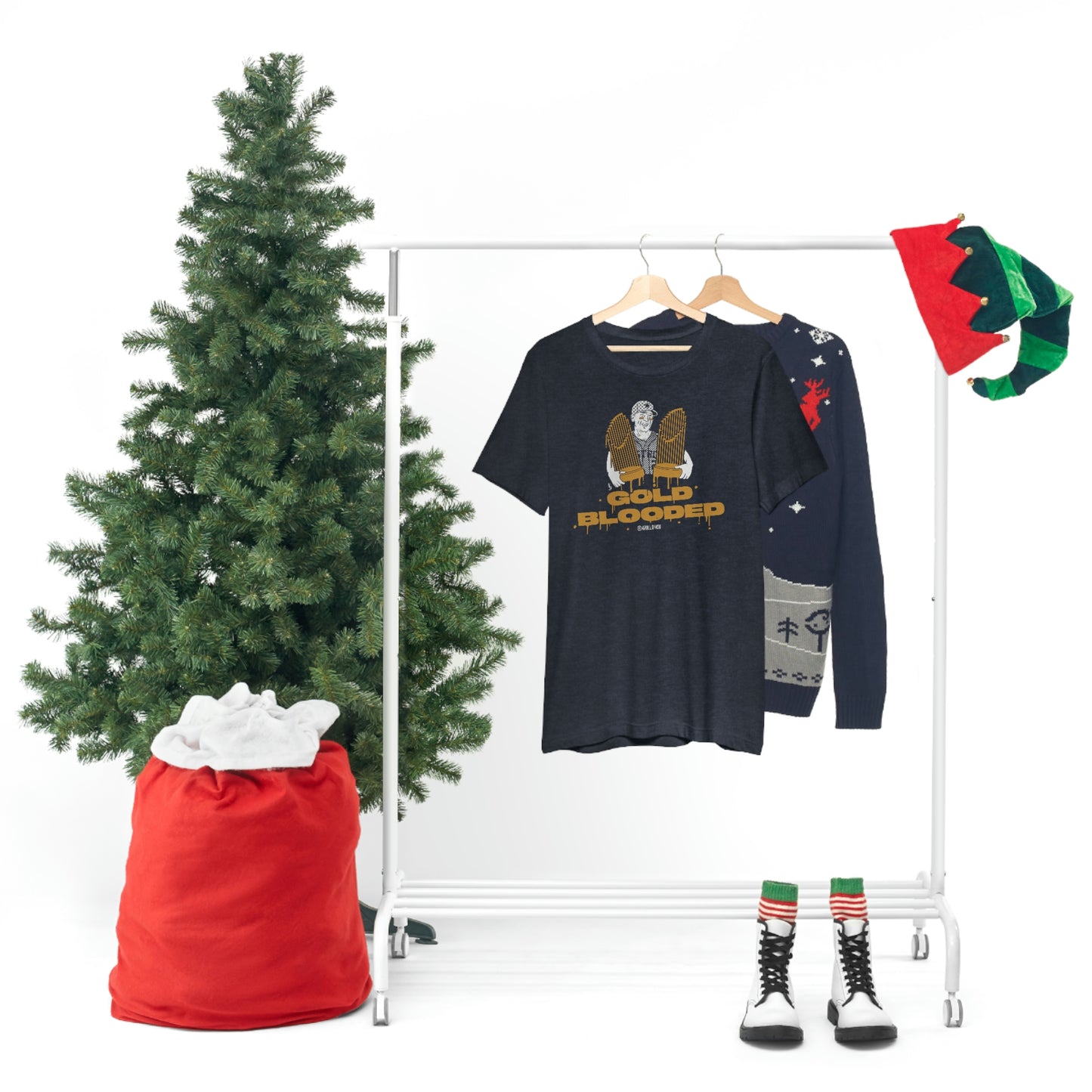 GOLD BLOODED Unisex Jersey Tee