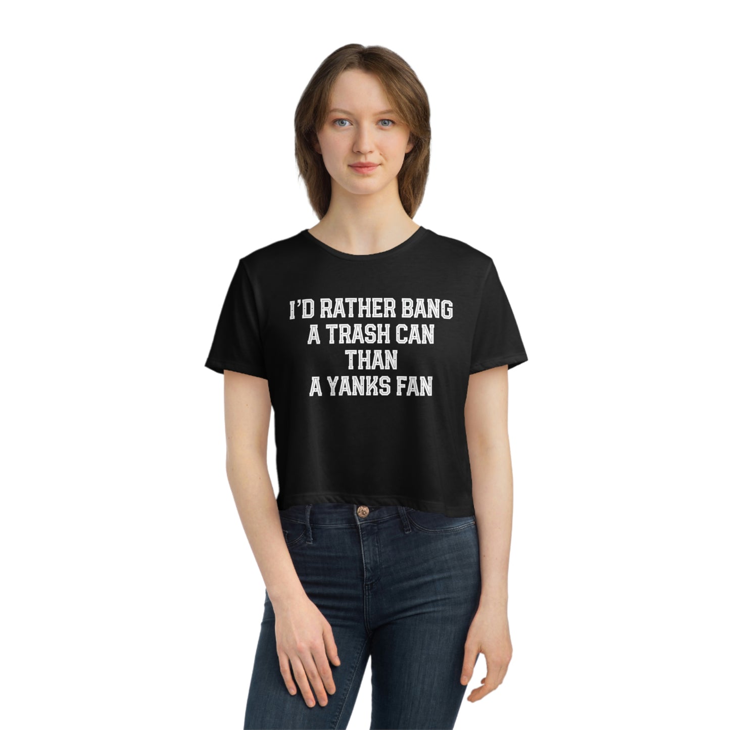 I’d Rather Cropped Tee