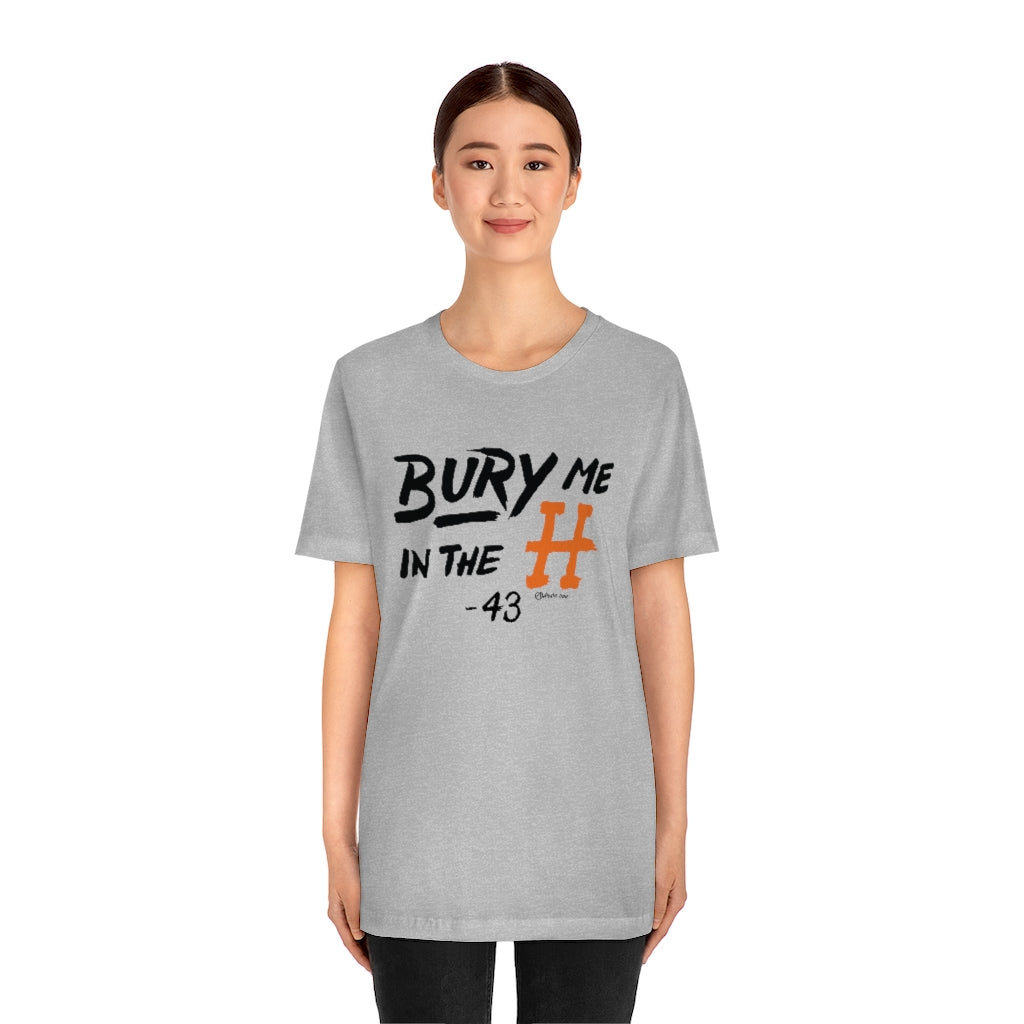 Bury Me In The H Unisex Jersey Short-Sleeve Tee