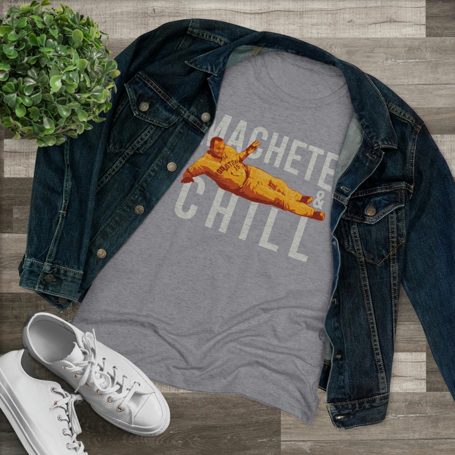 Machete & Chill Women's Triblend Tee
