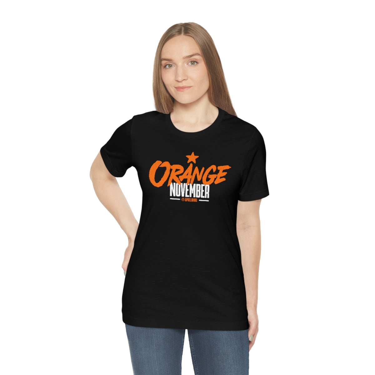 Orange November Unisex Jersey Tee