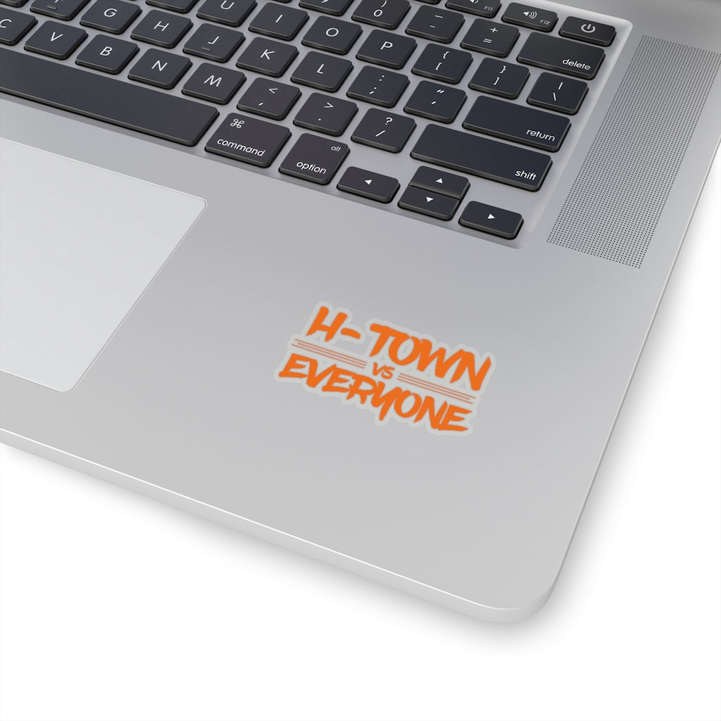H-Town vs Everyone Kiss-Cut Sticker