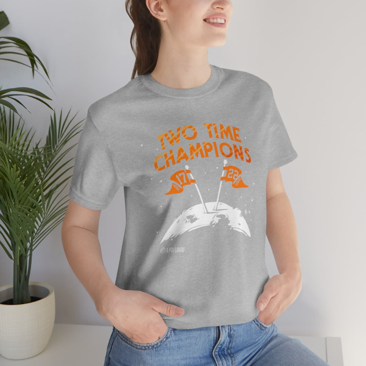 Two Time Champions Unisex Jersey Tee