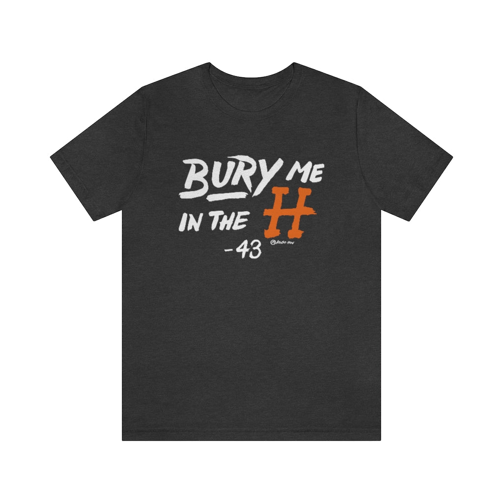 Bury Me In The H Unisex Jersey Short-Sleeve Tee