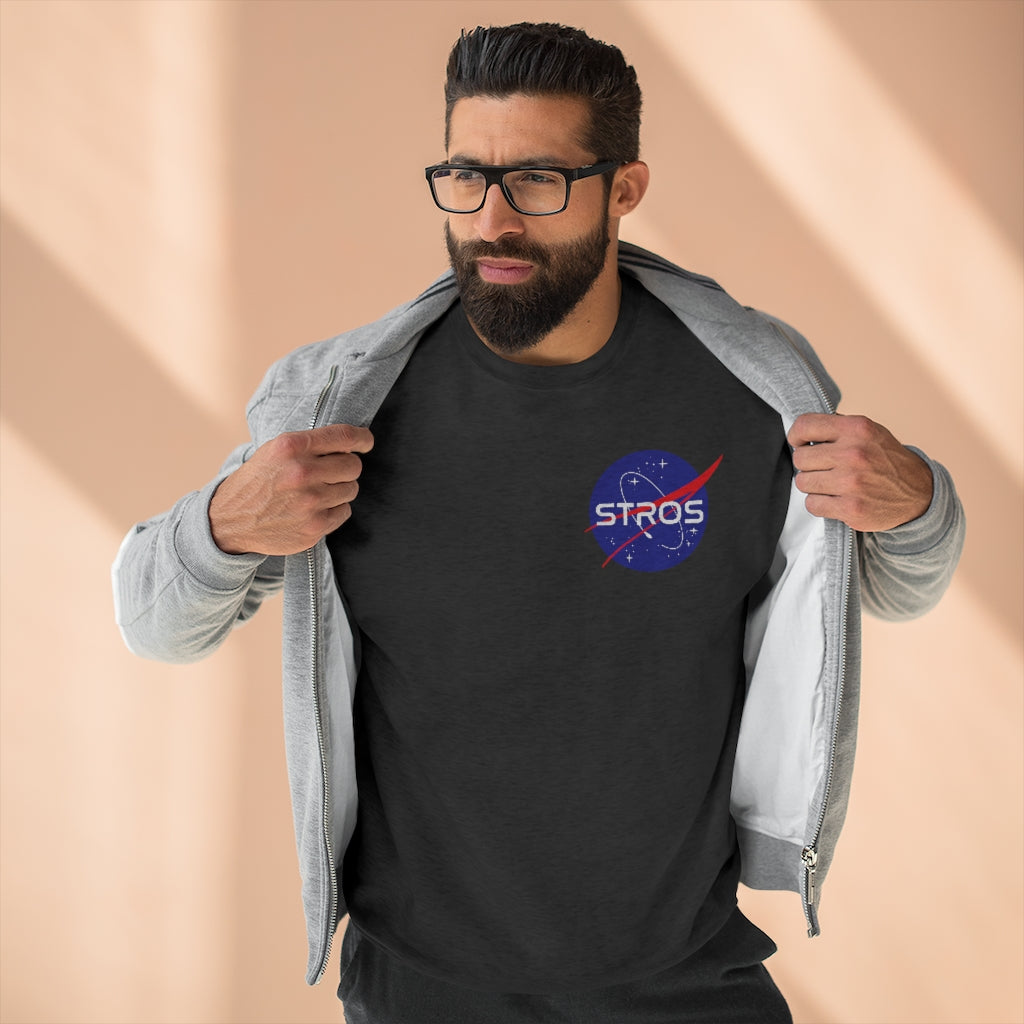 STROS Space Program Unisex Premium Crewneck Sweatshirt