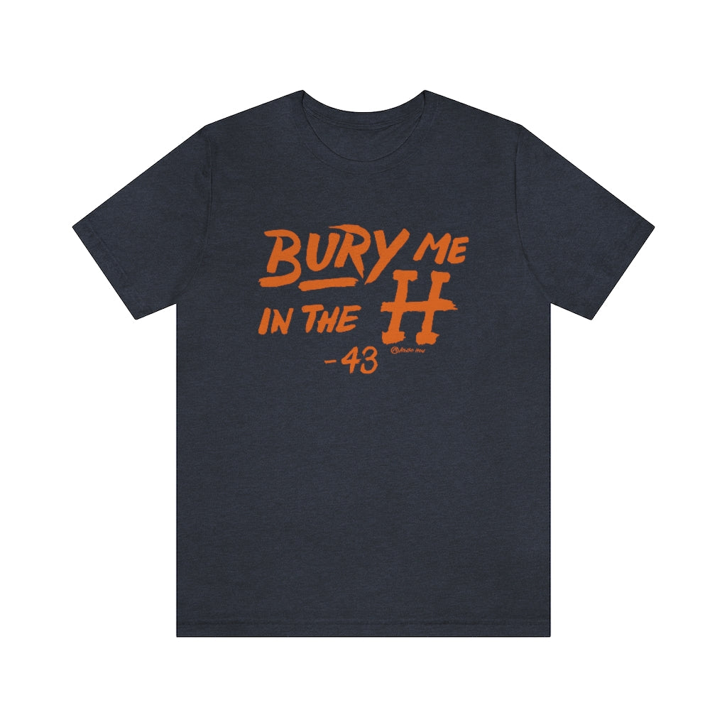 Bury Me In The H Unisex Jersey Short-Sleeve Tee