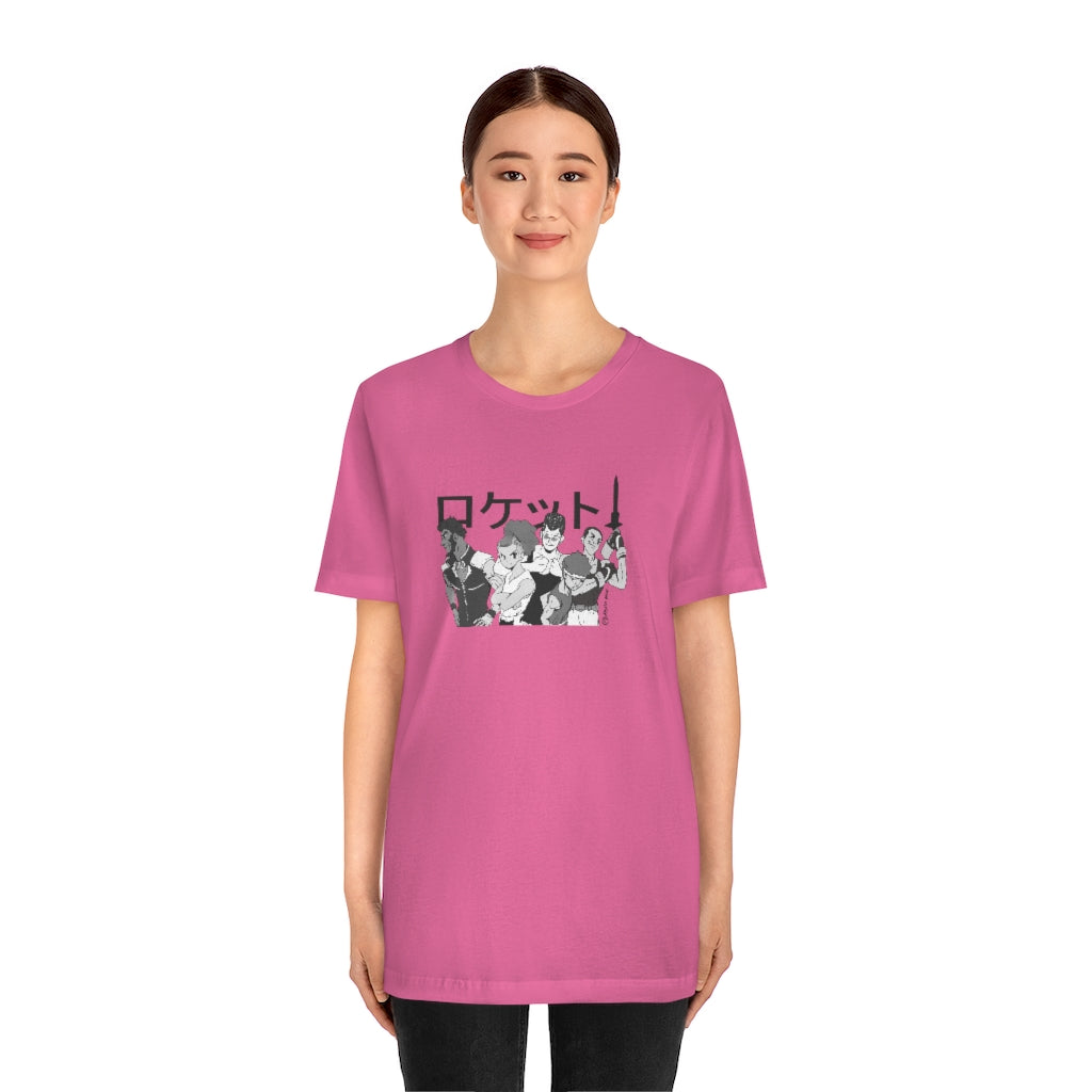 Rokketo Anime Unisex Jersey Tee